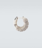 Bottega Veneta Sterling silver hoop earrings