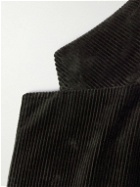 De Petrillo - Slim-Fit Cotton Corduroy Suit Jacket - Brown
