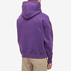 AMI Men's Tonal Heart Hoody in Purple