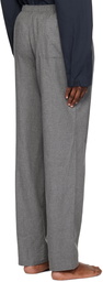 Sunspel Gray Straight Leg Lounge Pants