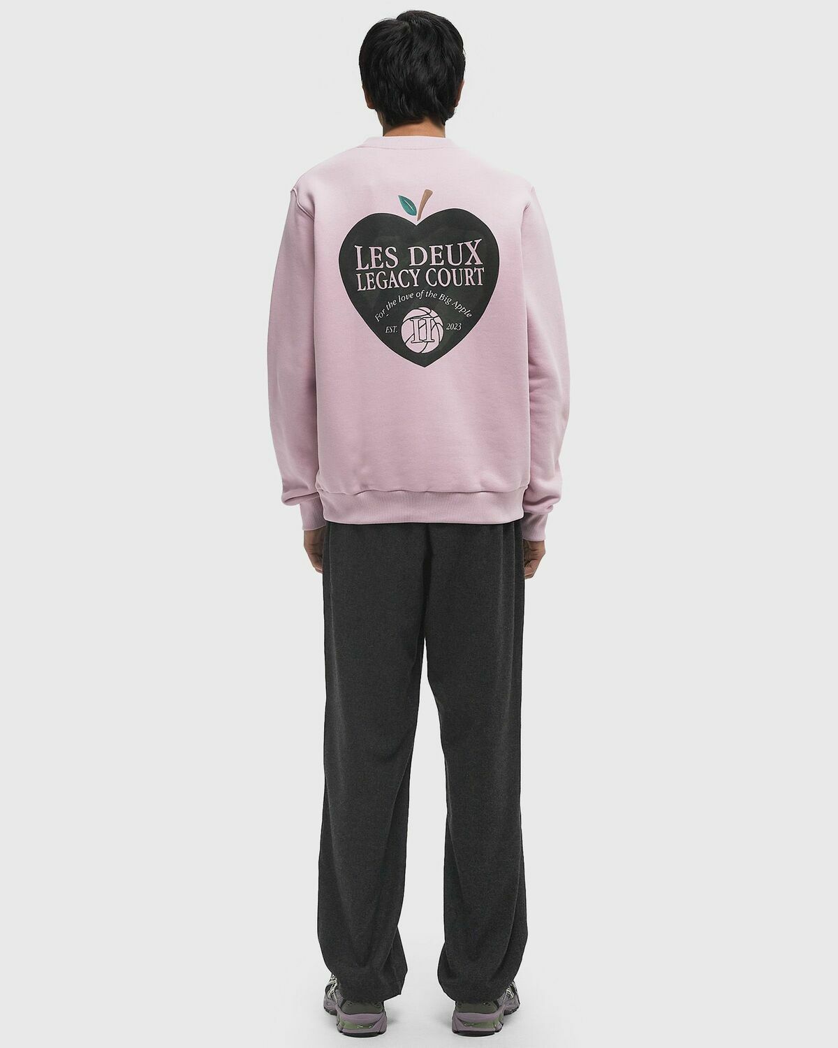 Les Deux Legacy Court Sweatshirt pink Men