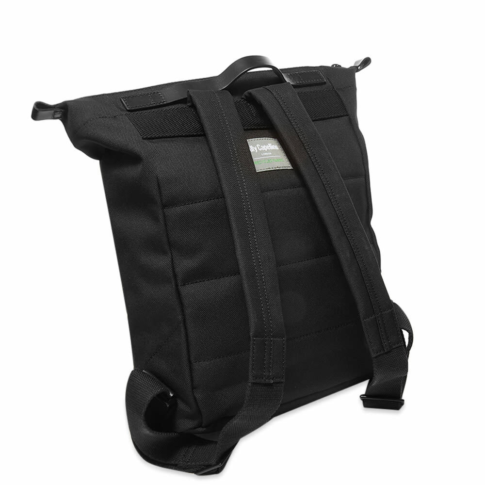 Ally Capellino Hoy Travel Cycle Recycled Backpack in Black Ally Capellino
