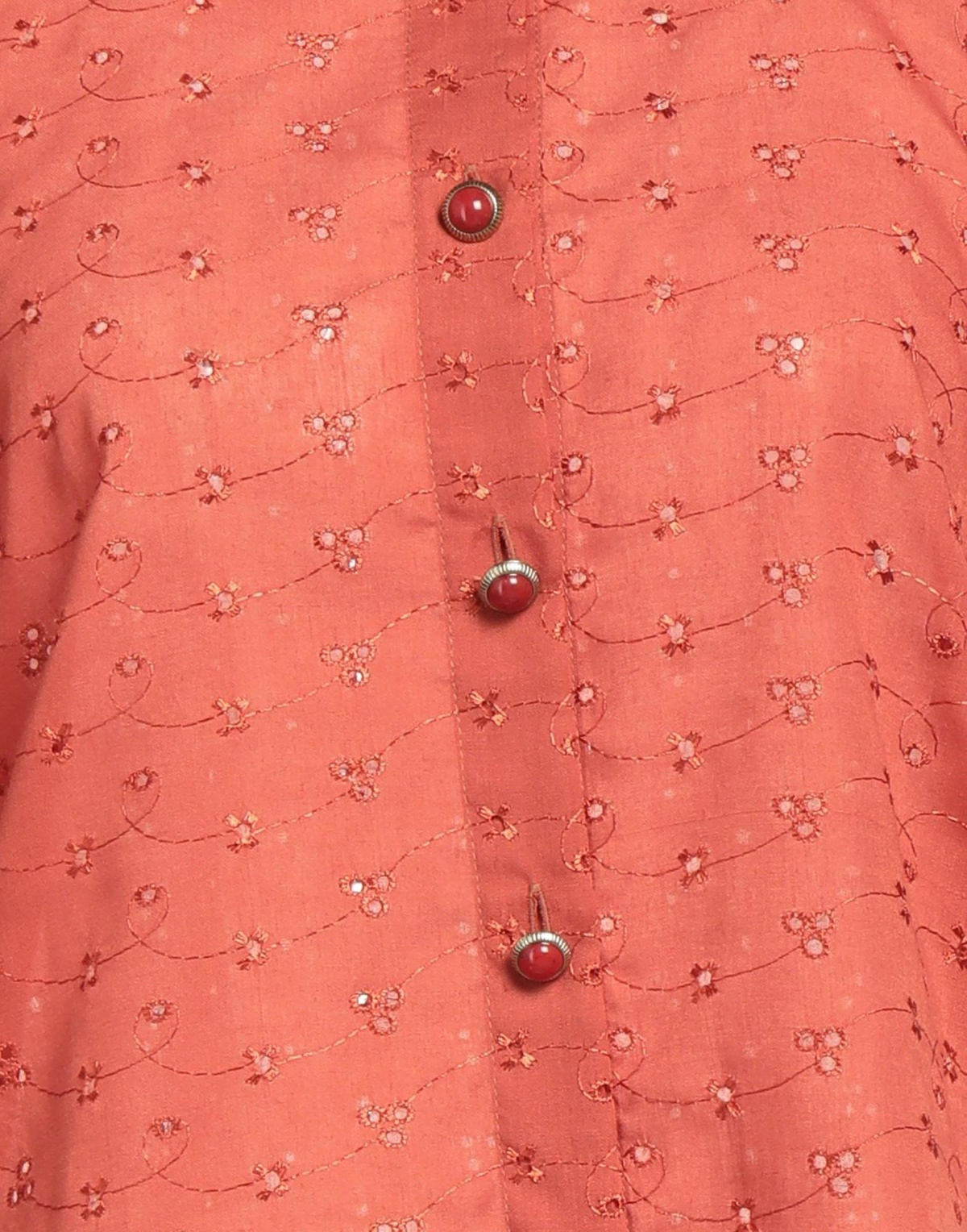 Jijil Womens Shirt Brick