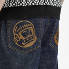 Billionaire Boys Club Men's Astro Selvedge Denim Shorts in Indigo