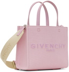 Givenchy Pink Mini G-Tote Shopping Bag