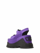 VERSACE - 120mm Satin Wedges