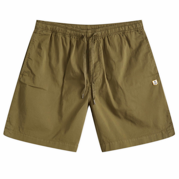 Photo: Armor-Lux Men's Drawstring Shorts in Army
