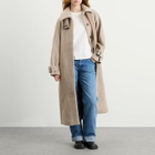 Damson Madder Women's Jude Wool Coat in Grey