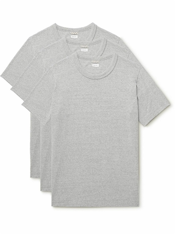 Photo: Visvim - Sublig Three-Pack Cotton-Jersey T-Shirts - Gray