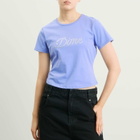Dime Women's Icy T-Shirt in Light Indigo