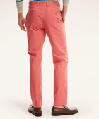 Brooks Brothers Men's Milano Slim-Fit Stretch Supima Cotton Poplin Chino Pants | Coral