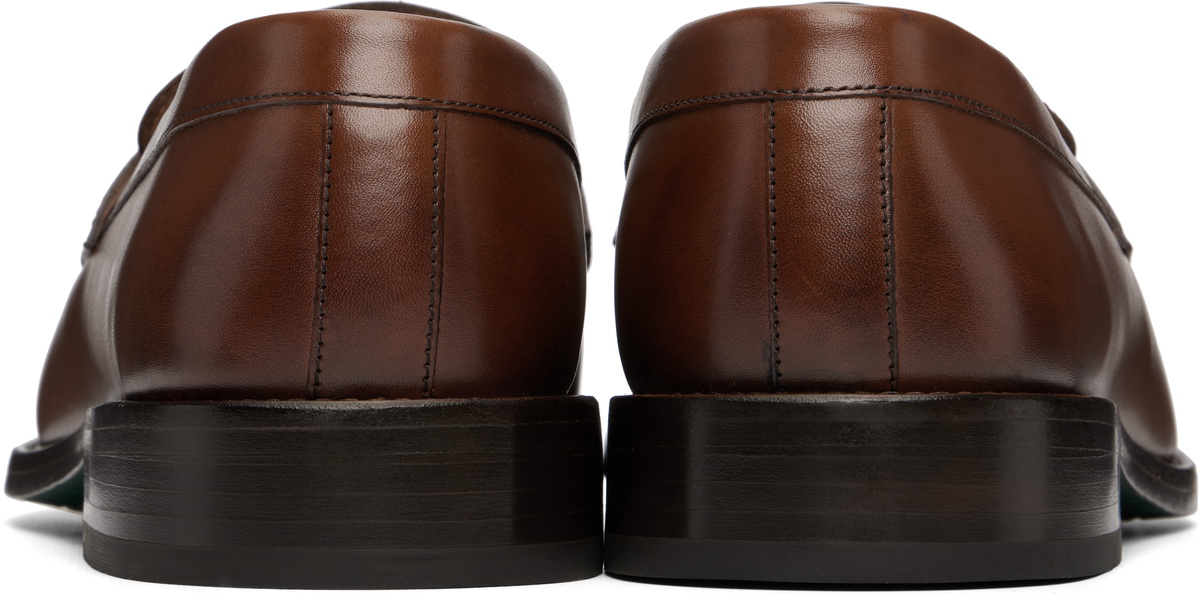 Paul Smith Brown Leather Benito Loafers