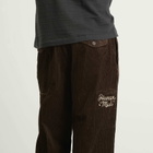 Human Made Men's Corduroy Pleated Trousers in Brown
