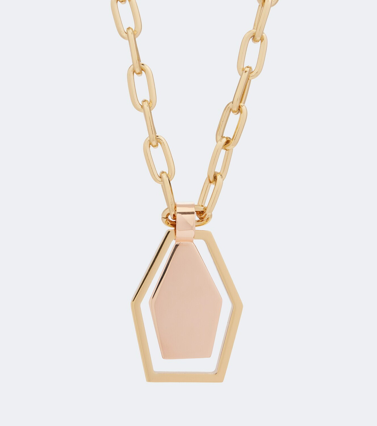 La DoubleJ Swinging Portal gold-plated necklace