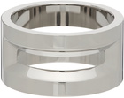 Hugo Silver Stainless Steel Ring