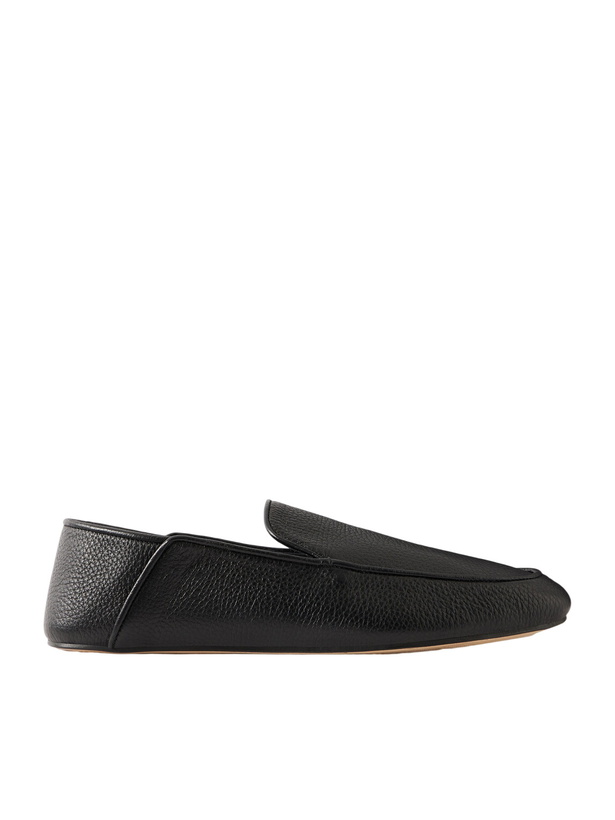 Photo: George Cleverley - Mayfair Collapsible-Heel Full-Grain Leather Loafers - Black