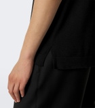 Saman Amel David cashmere and silk polo sweater