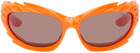 Balenciaga Orange Spike Sunglasses