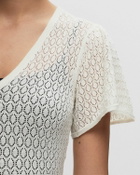 Designers, Remix Taliana Pointelle Maxi Beige Dresses