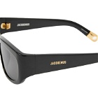 Jacquemus Men's Pilota Sunglasses in Black
