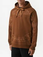BURBERRY - Logo Cotton Hoodie