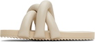 YUME YUME Beige Tyre Slides