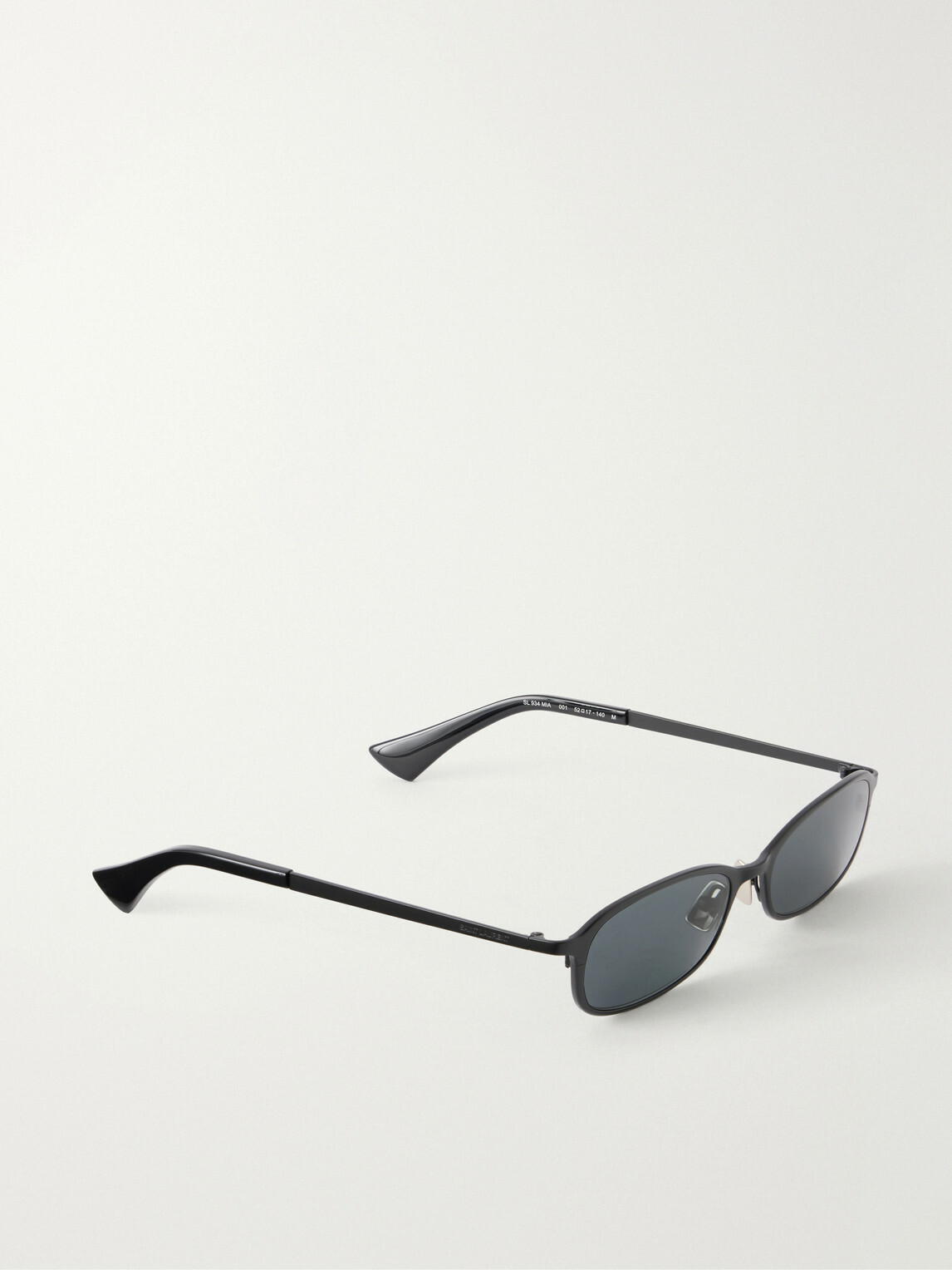 SAINT LAURENT - SL 934 MIA Square-Frame Metal Sunglasses