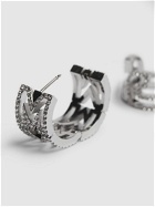 MARC JACOBS Monogram Crystal Hoop Earrings