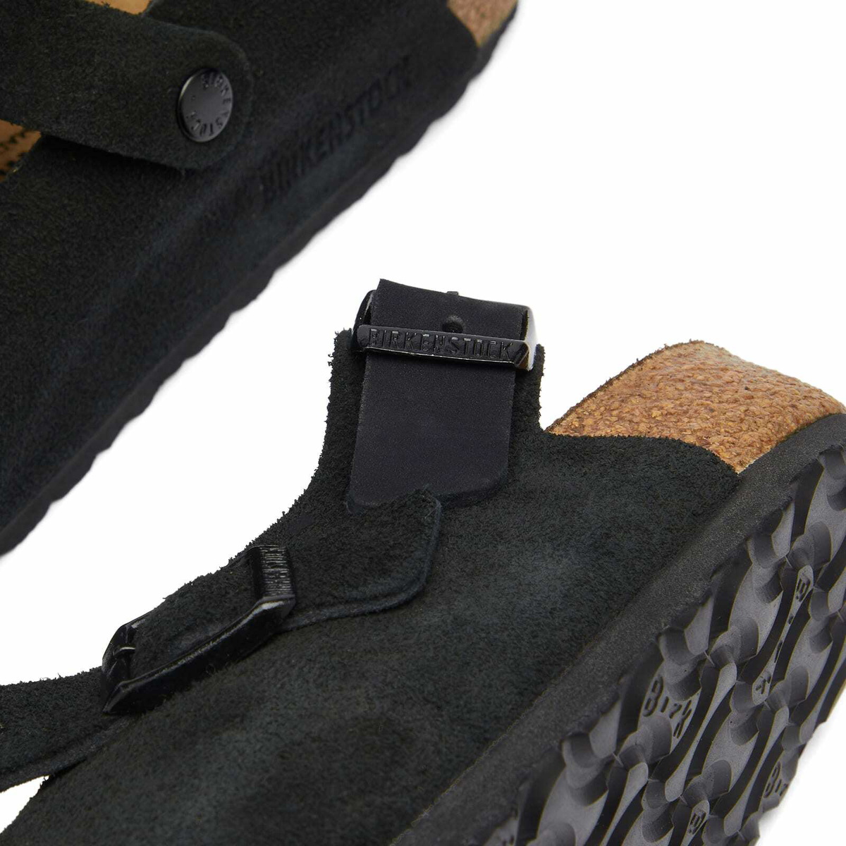 Birkenstock Tokio in Black Suede