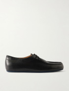 Jil Sander - Leather Derby Shoes - Black