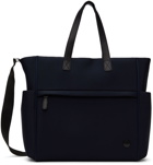 A.P.C. Navy Stamp Tote