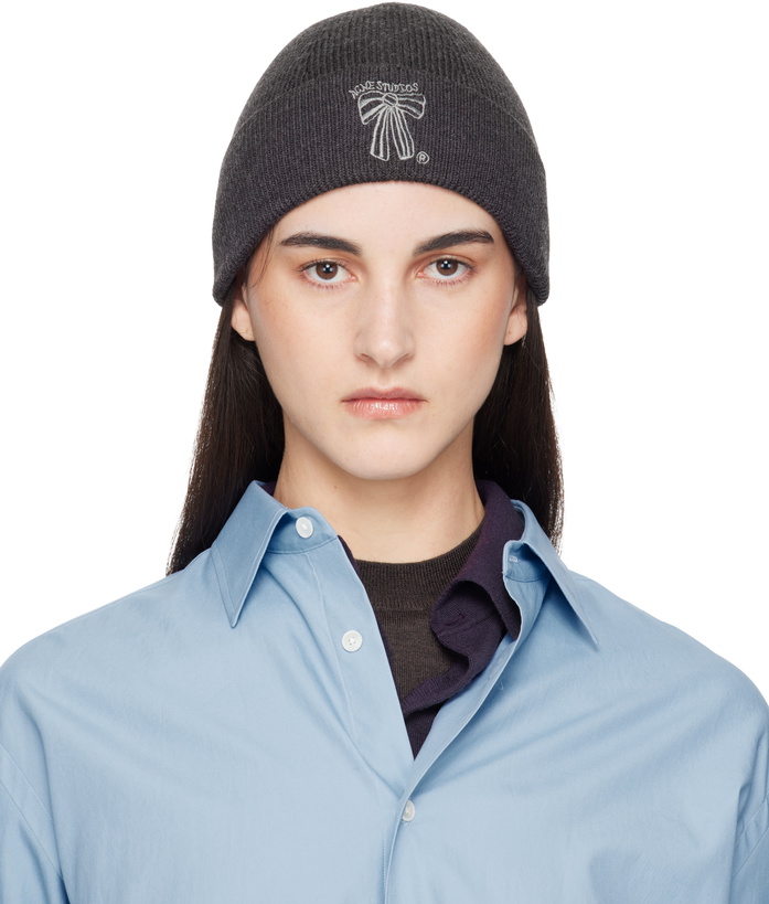 Photo: Acne Studios Gray Merino Wool Beanie