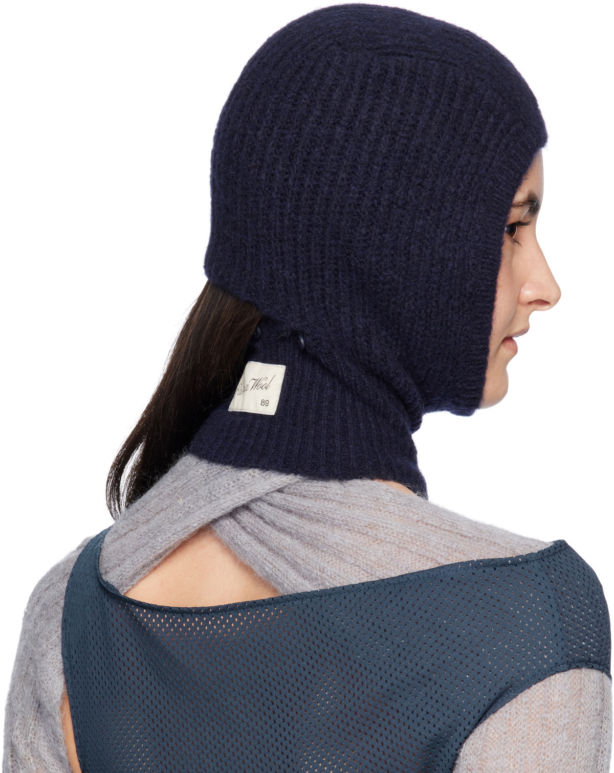 Paloma Wool Navy Buttons Angels Balaclava Paloma Wool