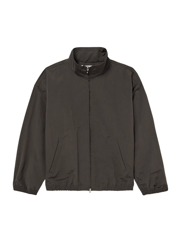 Photo: AGOLDE - Marshall Crinkled-Shell Bomber Jacket - Black