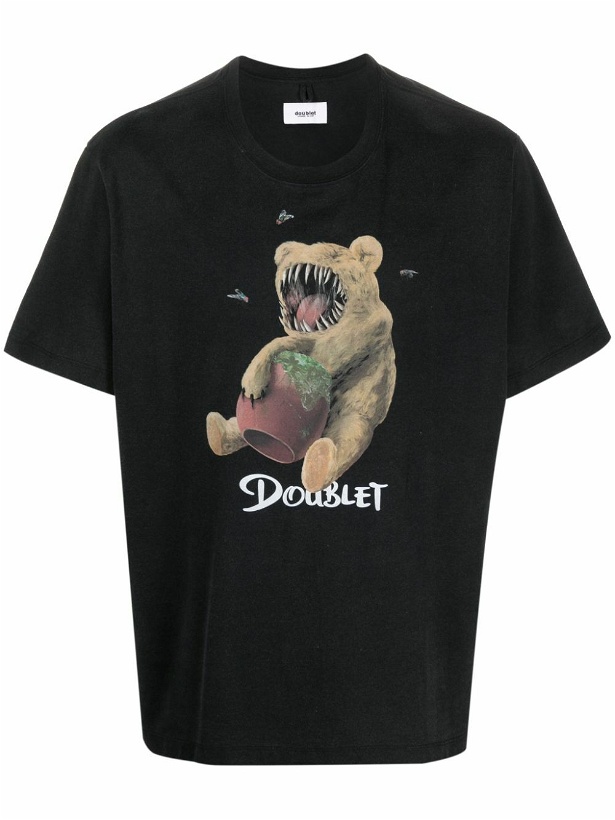 Photo: DOUBLET - Printed Cotton T-shirt