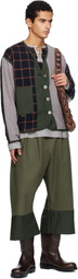 SC103 Navy & Purple Ridge Cardigan