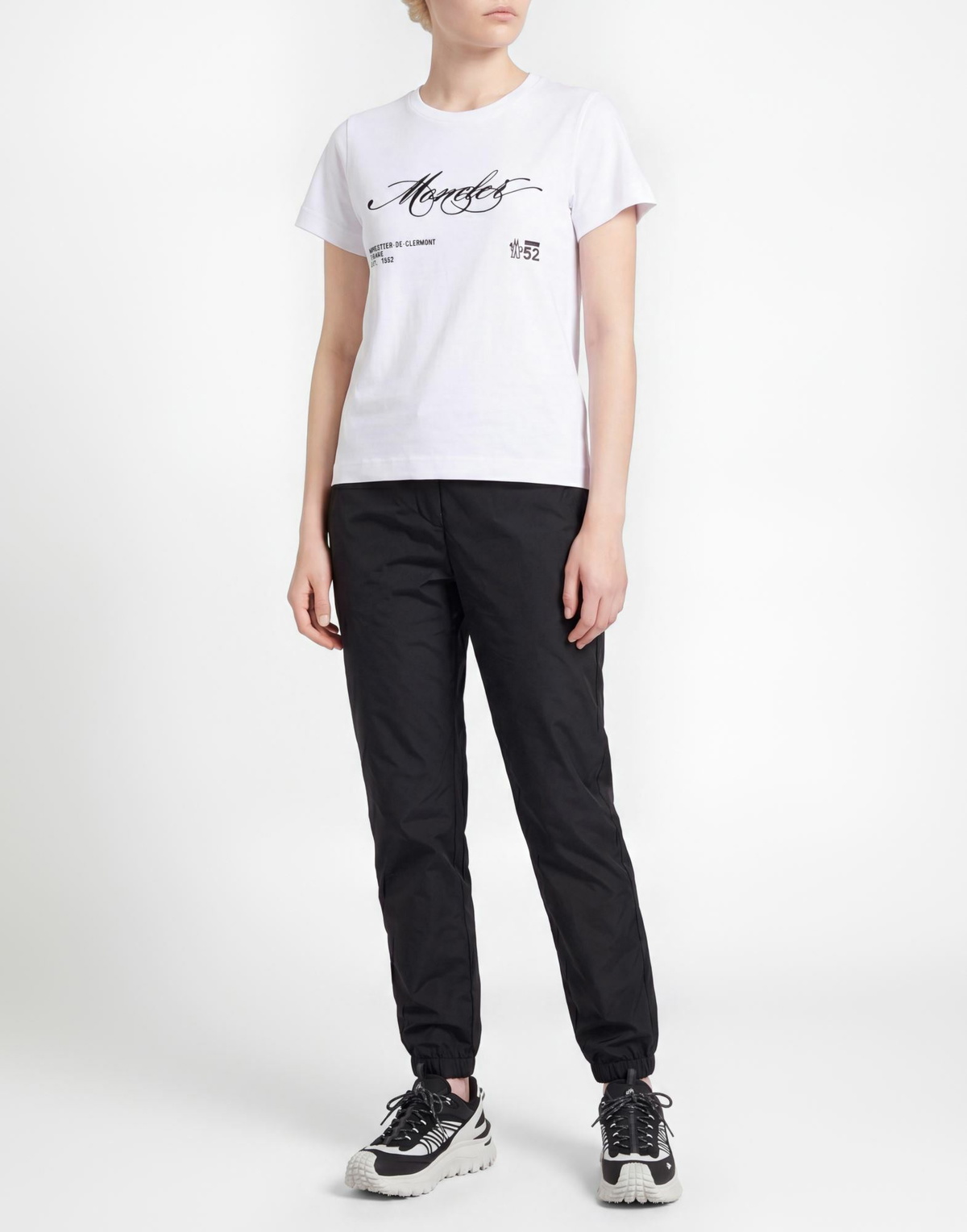 Moncler Womens T-shirt in White