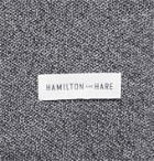 Hamilton and Hare - Travel Mélange Cotton Blazer - Gray
