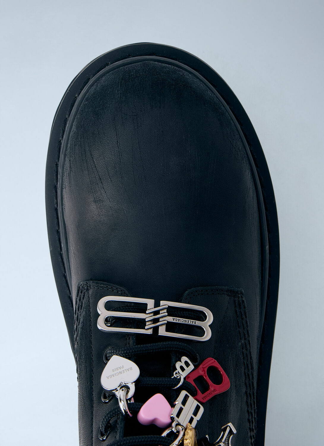 Balenciaga Charm-Detail Platform Boots