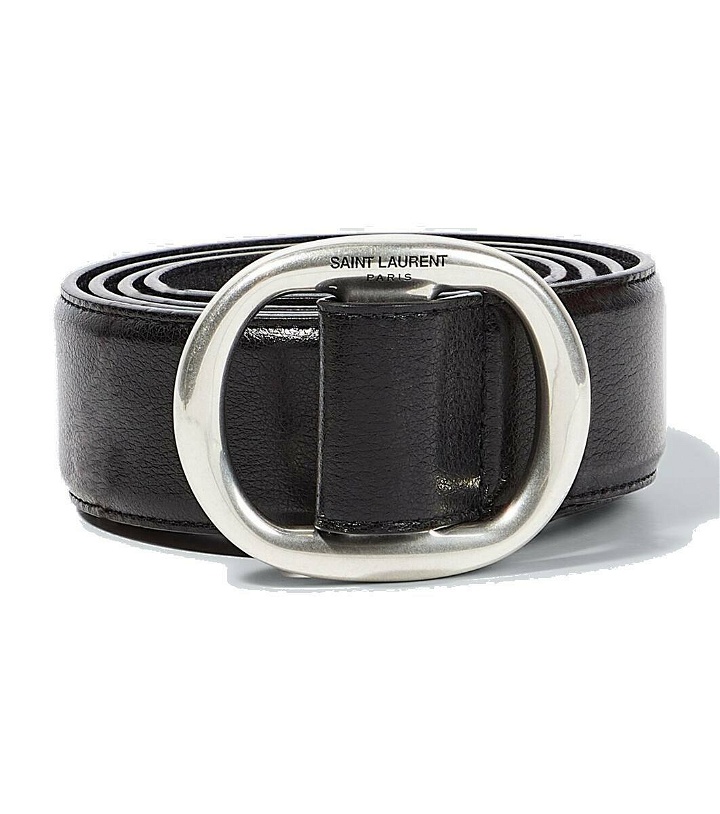 Photo: Saint Laurent Cassandre leather belt