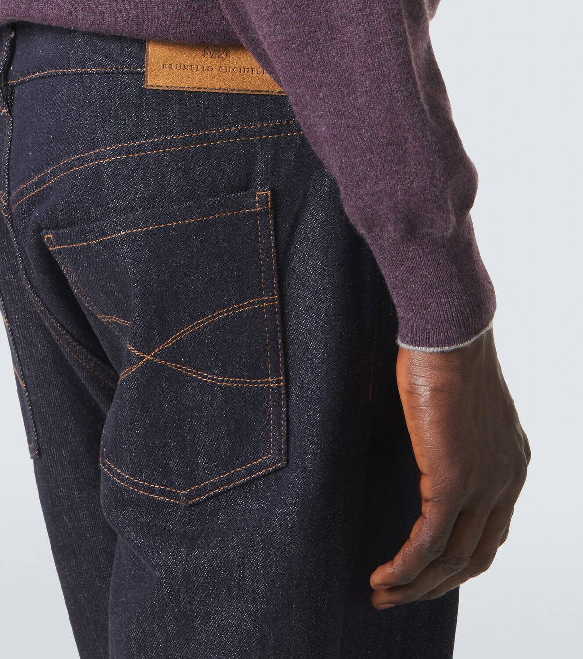 Brunello Cucinelli Mid-rise slim jeans