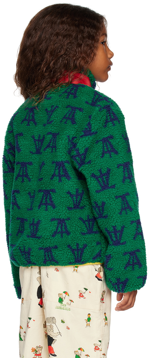 The Animals Observatory Kids Green Save the Duck Edition Sheep Jacket