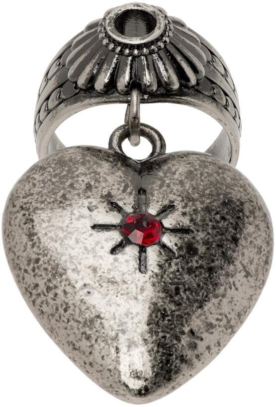 Photo: Marni Silver Heart Pendant Ring