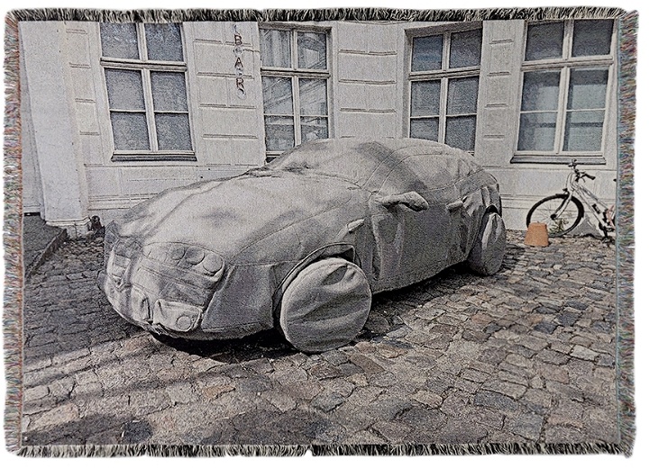 Photo: Bless Multicolor Nº74 Outdoor Car Canope Blanket