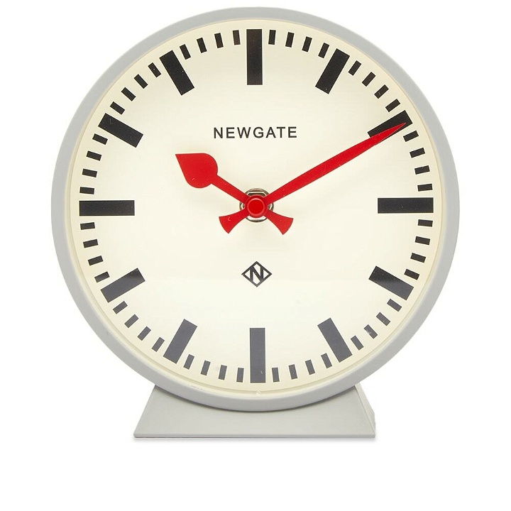 Photo: Newgate Clocks M Mantel Railway Clock in Grey