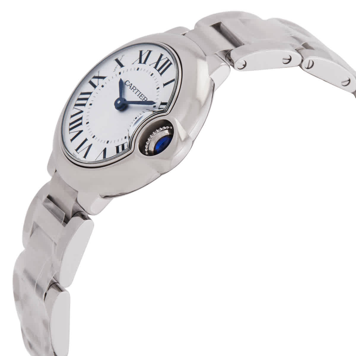 Cartier Ballon Bleu 28 mm Silver Dial Watch WSBB0073
