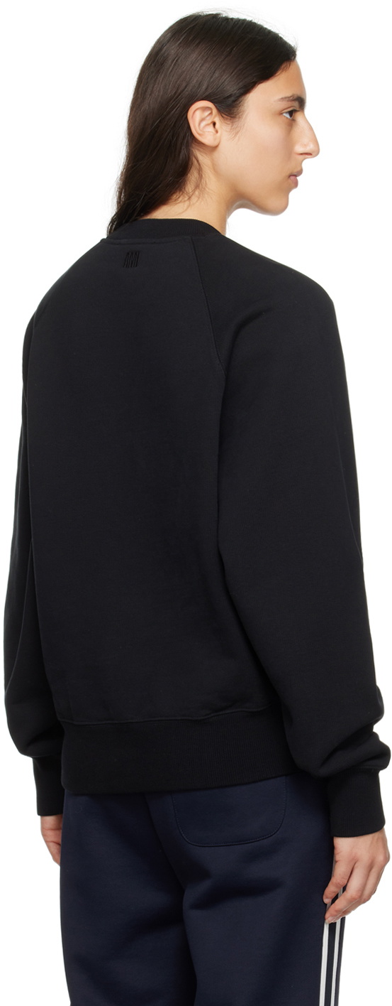 AMI Alexandre Mattiussi Black Ami de Cœur Sweatshirt