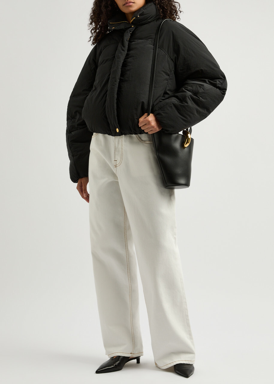 Jacquemus JACQUEMUS Black La doudoune courte Caraco bomber jacket main image 0