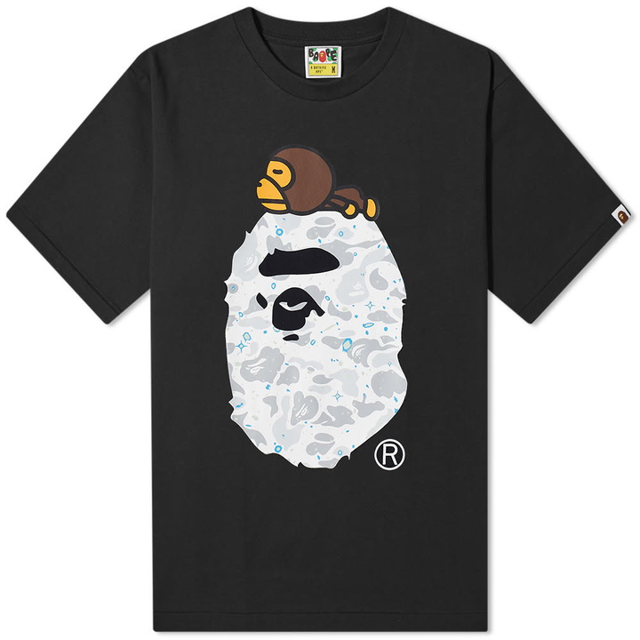 Photo: A Bathing Ape Space Camo Milo On Big Ape Tee