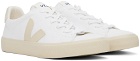 VEJA White Campo Canvas Sneakers